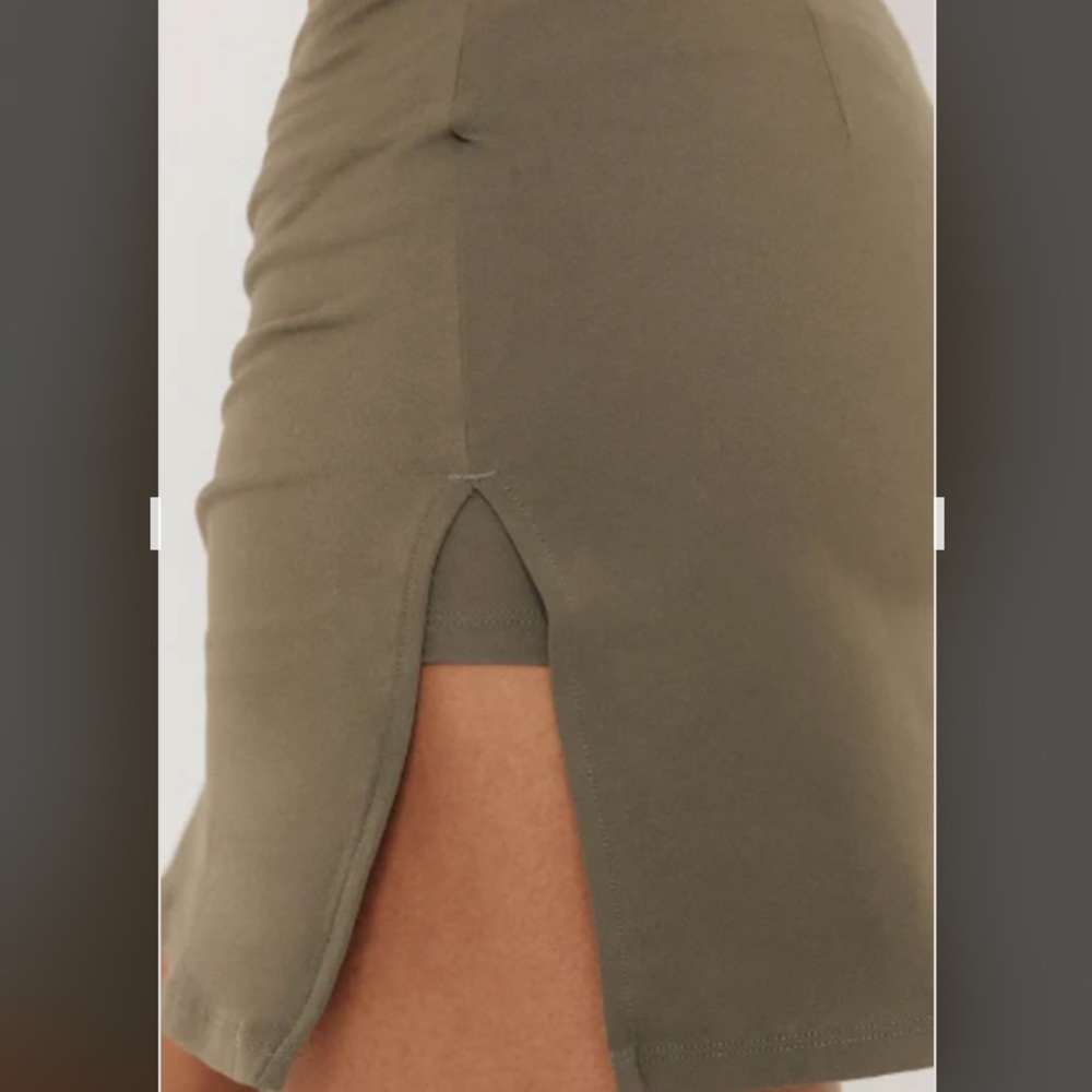 Olive Green Women's Skirt